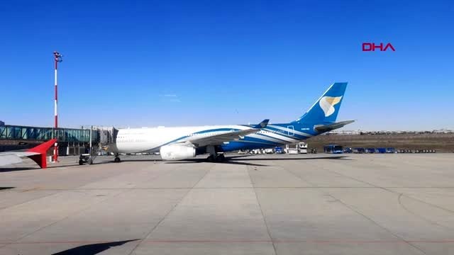 Diyarbakır zürih-maskat seferini yapan yolcu uçağı, diyarbakır'a acil iniş yaptı