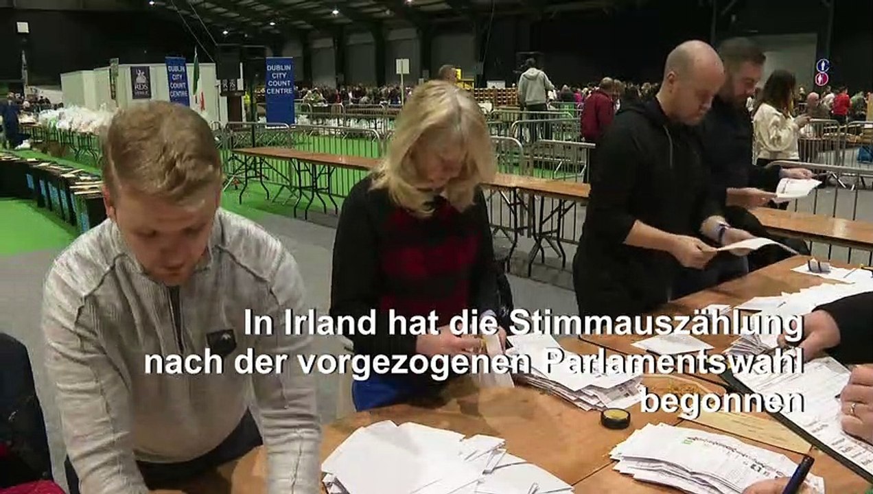 Schwierige Regierungsbildung in Irland erwartet