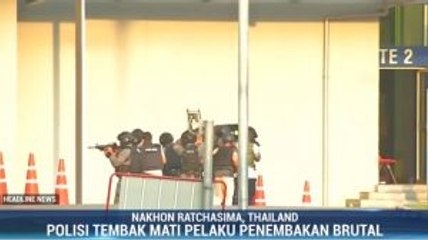 Pelaku Penembakan Massal di Thailand Ditembak Mati