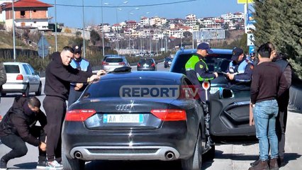 FNSH kontrolle në rrugët nacionale, Report TV te pika e rrethrrotullimit të Tegut
