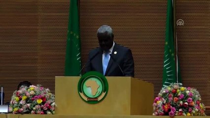 Afrika Birliği Komisyonu Başkanı Moussa Faki Mahamat - ADDİS