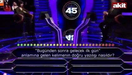 Bu soruya joker kullandı, sosyal medya sallandı!