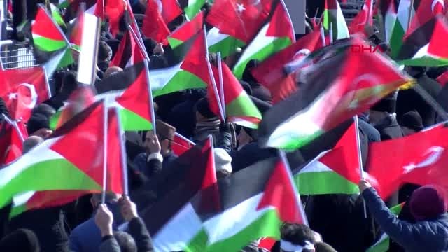 Yenikapı meydanı'nda 'büyük kudüs mitingi'