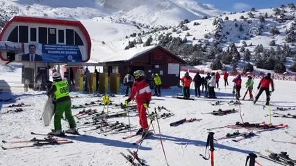 Anadolu Yıldızlar Ligi Alp Disiplini Yarışları yapıldı