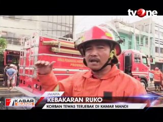 Ruko di Jatinegara Terbakar Ludes, 1 Penghuni Tewas Terjebak