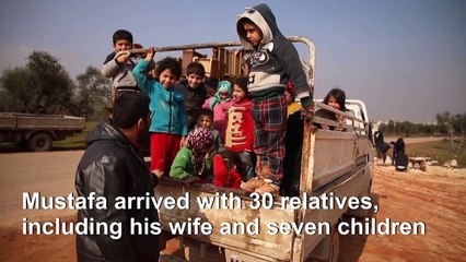 After fleeing war, Syrian families say 'nowhere to go'