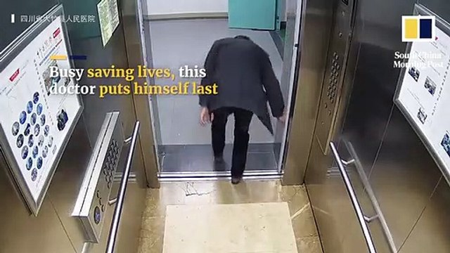 Overworked Chinese doctor collapses from exhaustion