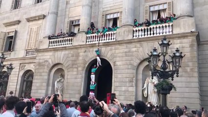 'Pilar Al Balcó' para cerrar la 'Diada Castellera' de Santa Eulàlia
