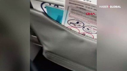 Yolcu uçağının kuyruğu piste çarptı! O anlar kamerada