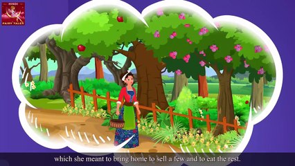 मौली और दानव - Molly and the Giant Story - बच्चों की हिंदी कहानियाँ - Hindi Fairy Tales