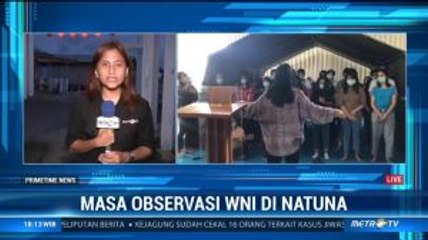 WNI Peserta Observasi Jalani Ibadah Minggu di Hanggar Lanud Raden Sadjad