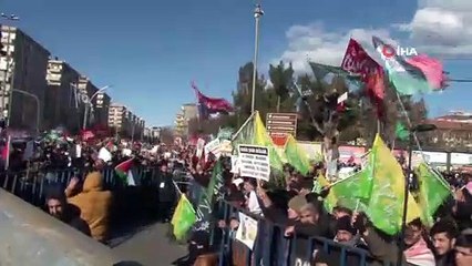 Diyarbakır’da 'Kudüs bizimdir' mitingi