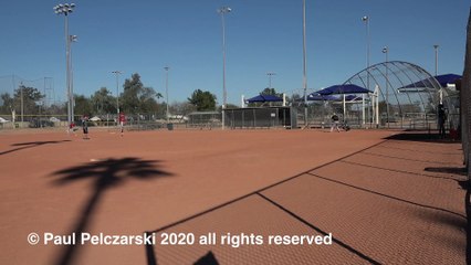 2020 02 07 Thor has another hit over 300 foot stops at back wall 344 feet in slow motion