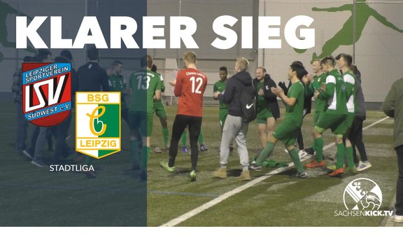 Chemies Zweite beweist sich | Leipziger SV Südwest - BSG Chemie Leipzig II (Stadtliga)