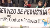 Continúan las protestas por los recortes sanitarios en el interior de Galicia y Castilla y León