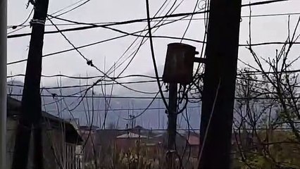 One rainy morning in the city