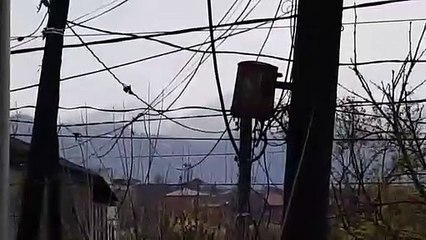 One rainy morning in the city