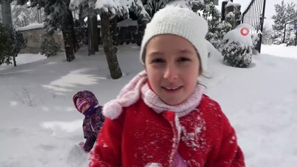 Ordu’da kar yağışı eğlenceye dönüştü