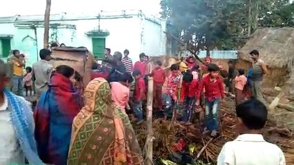घर में लगी आग से बेटी की शादी के अरमान हुये जलकर राख