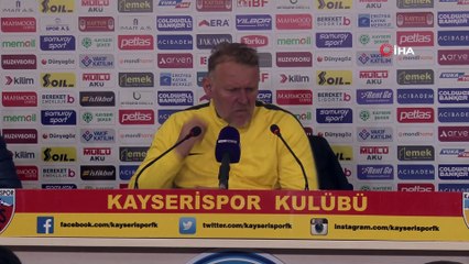 Robert Prosinecki: “Havlu atmadık, savaşmaya devam edeceğiz”