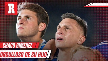 Chaco Giménez orgulloso de su hijo Santiago