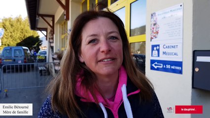 Réaction d'une mère sur la cas de contamination à Contamines-Montjoie