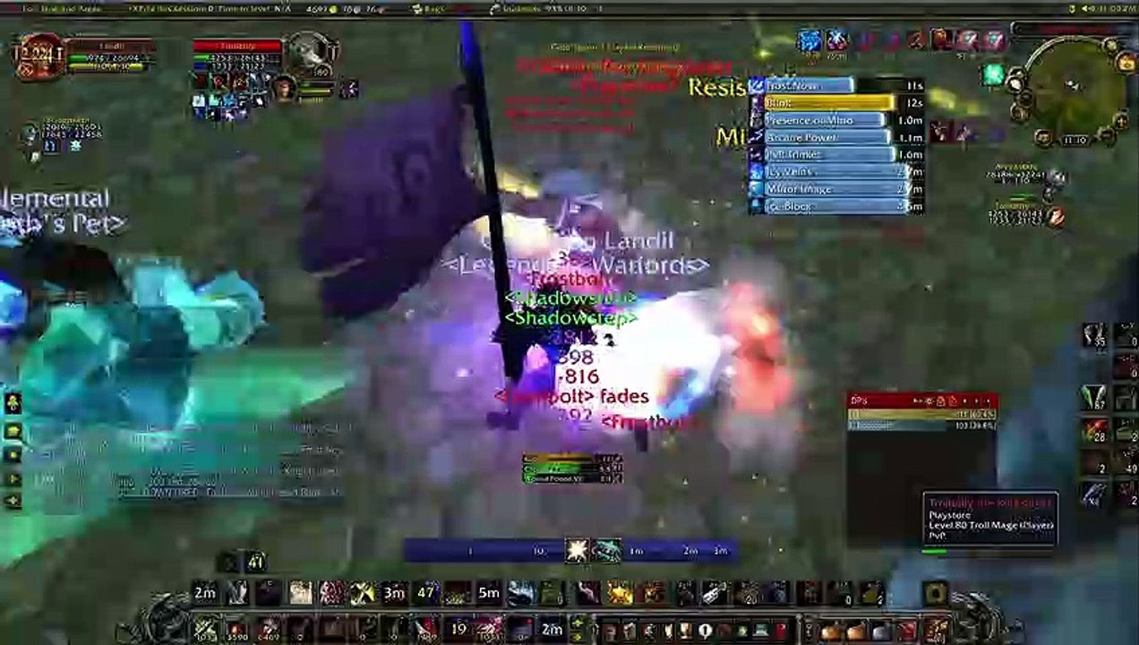 Rogue (Sub) e Mage (Frost) - Arena 2v2 Subindo RT