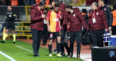 Kasımpaşa-Galatasaray maçında Marcelo Saracchi sakatlandı