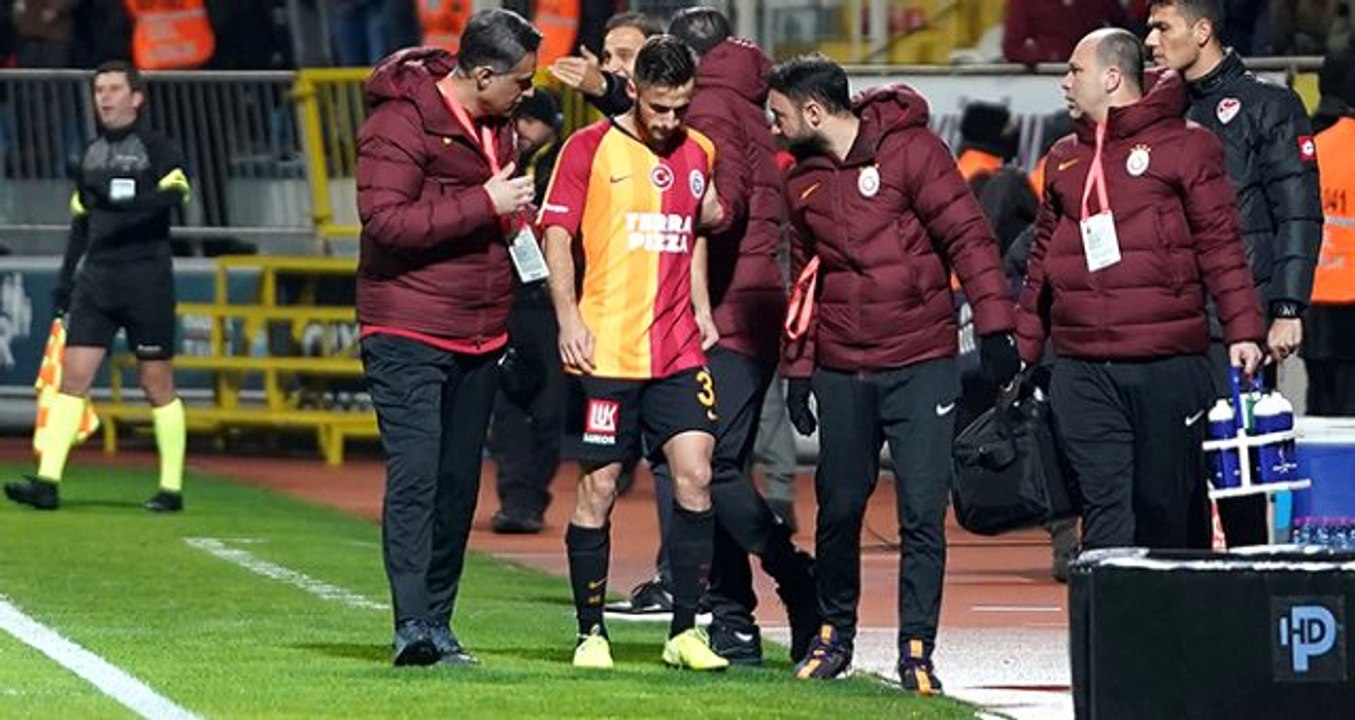 Kasımpaşa-Galatasaray maçında Marcelo Saracchi sakatlandı