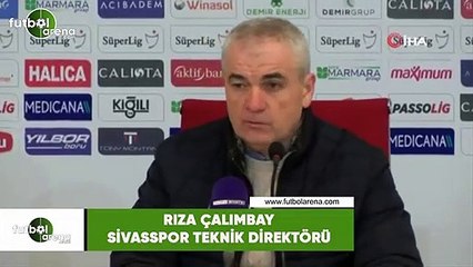 Rıza Çalımbay: "Oyuncularımla guru duyuyorum"