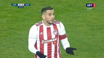 Η αποβολή του Ομάρ Ελαμπντελαουί - Ατρόμητος vs Ολυμπιακός 09.02.2020 [HD]