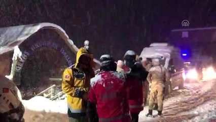 Donma tehlikesi geçiren düzensiz göçmenler yakalandı