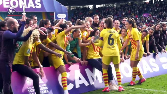 El Barça levanta la primera Supercopa de España femenina