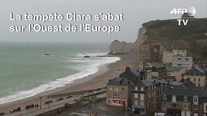 La tempête Ciara s'abat sur l'Ouest de l'Europe