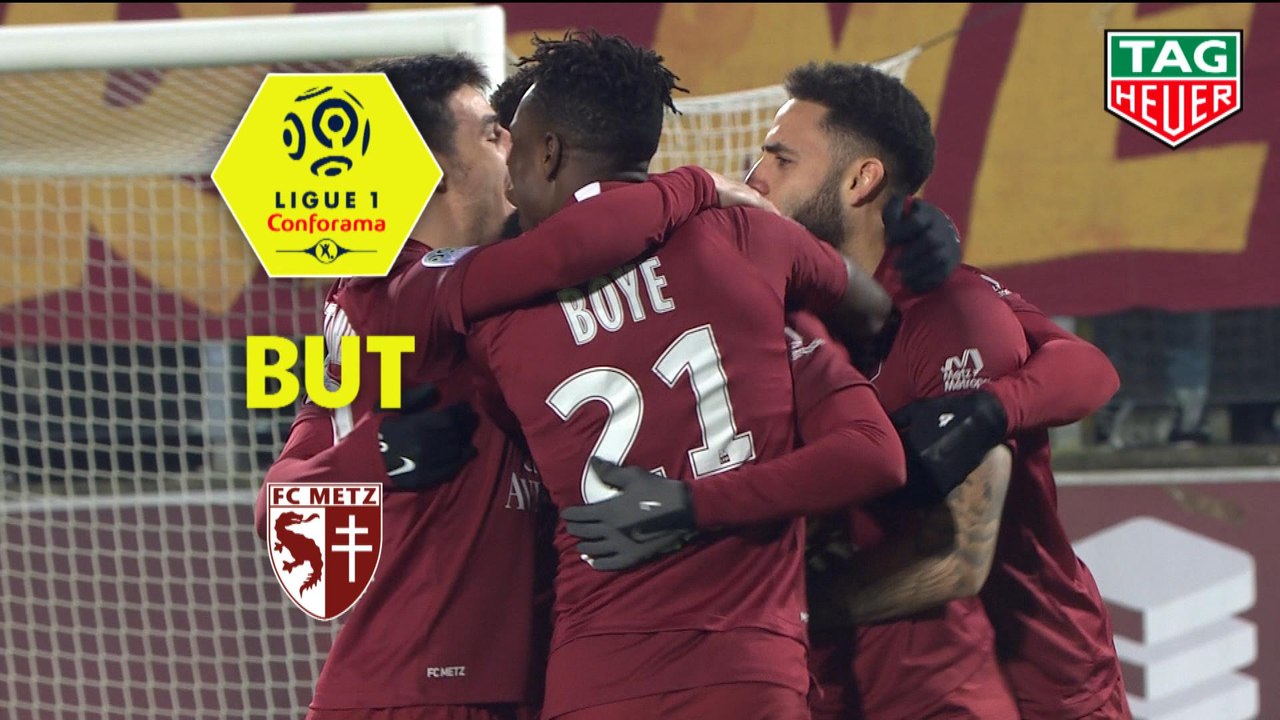 But Ibrahima NIANE (2ème) / FC Metz - Girondins...
