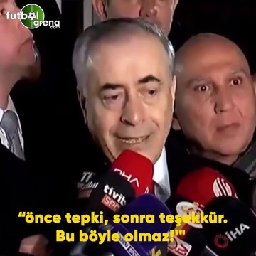 Mustafa Cengiz: Önce tepki, sonra teşekkür. Bu böyle olmaz!