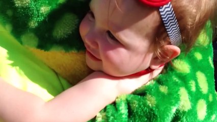 Funniest Baby Meeting Frogs First Time - Funny Baby Reactions