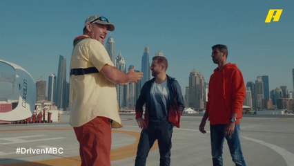 شاهد ماذا حدث للثنائي عبدو وعبد الله بعد ركوب "الجايروكوبتر" في سماء دبي؟