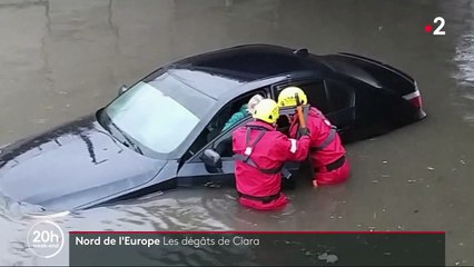 Tempête Ciara : des dégâts déjà visibles chez nos voisins européens