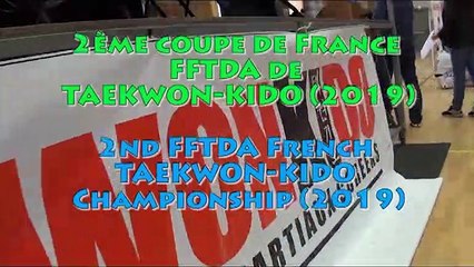 Coupe de France Taekwonkido FFTDA 2ème édition 2019 version longue
