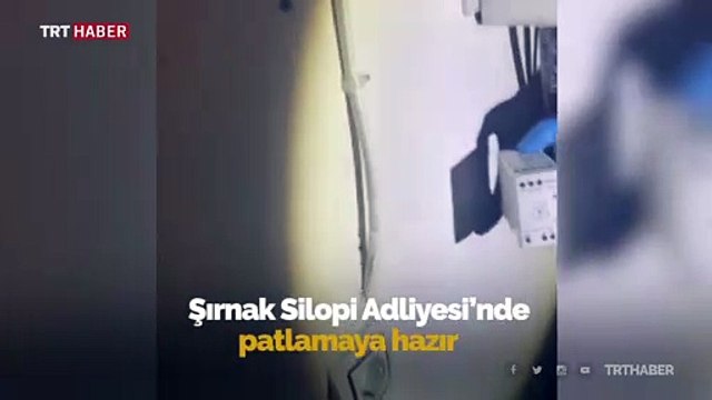 Silopi Adliyesine bombalı saldırı engellendi: 7 gözaltı