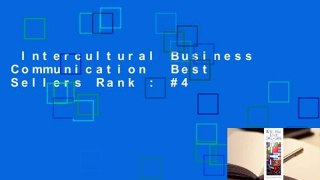 Intercultural Business Communication  Best Sellers Rank : #4