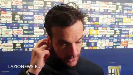 Parma-Lazio - Marco Parolo in Mixed Zone