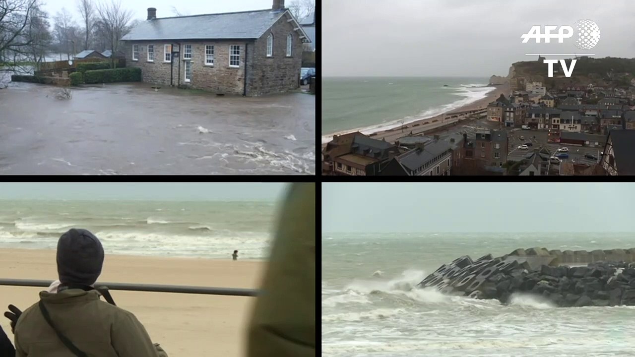 Tempestade Ciara atinge Europa