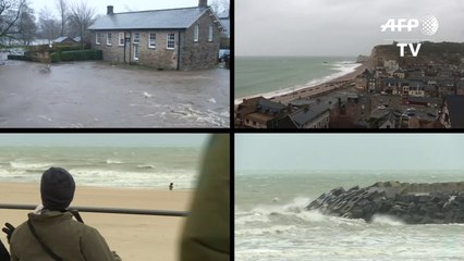 Tempestade Ciara atinge Europa