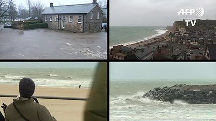 Tempestade Ciara atinge Europa