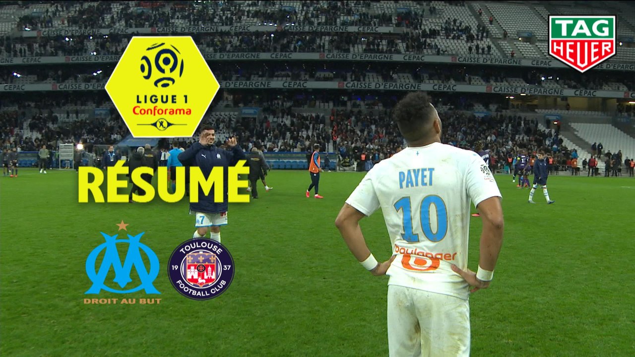 Olympique de Marseille - Toulouse FC (1-0)  - Résumé - (OM-TFC) / 2019-20