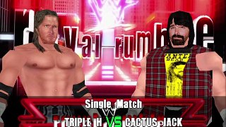 WWF No Mercy 2.0 Mod Matches Triple H vs Cactus Jack