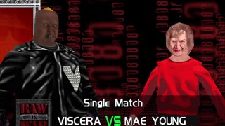 WWF No Mercy 2.0 Mod Matches Viscera vs Mae Young