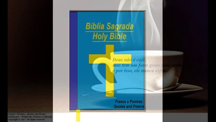 Deus não é café, mas tem um forte gosto pela justiça! [Frases e Poemas]